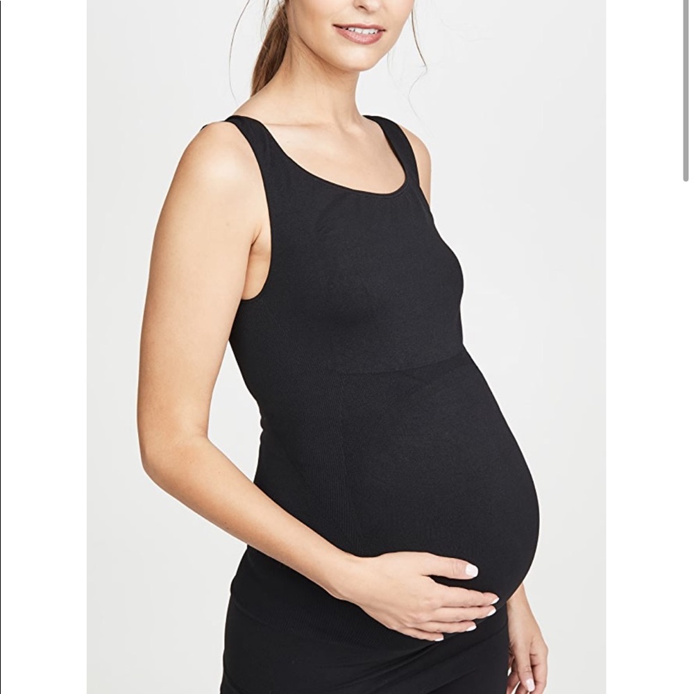 GUC BLANQI Black Maternity Support Tank Top- Size Medium